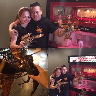 Lobster Claws machine. You catch 'Em, We cook 'Em.