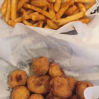 Battered Elote Corn Bites