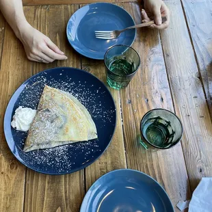 Hazelnut and Strawberry Crepe