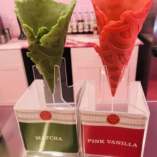 How cute are they flavored cones
