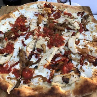 pizza, food