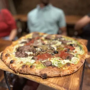 12&quot; Black and Blue Pizza