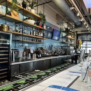 Upstairs bar