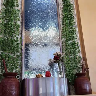 Waterfall decoration