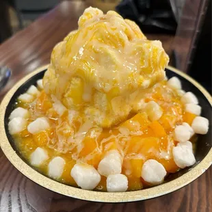 Mango Bingsoo located at the Coffee stall in the Market corner