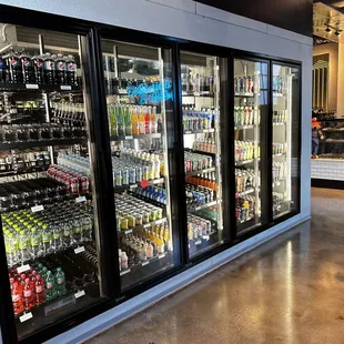 refrigerated drinks and beverages