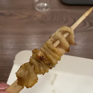 This is the chicken skin.