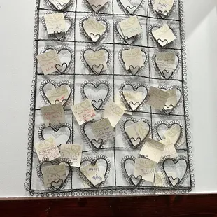 Adorable wish making area in the restroom