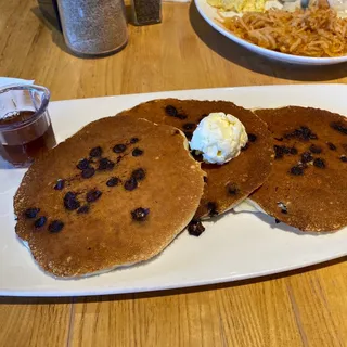 Chocolate Chip Pancake Flight