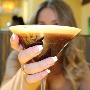 To get a further breakfast buzz brewing, we also had Espresso Martinis.