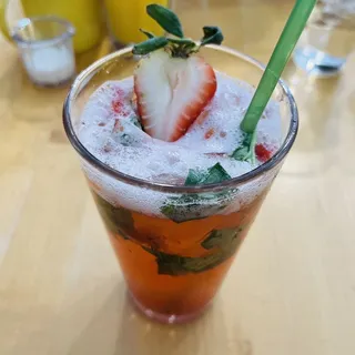 Strawberry Basil Lemonade