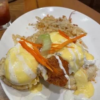 Denver Hot Chicken Benedict