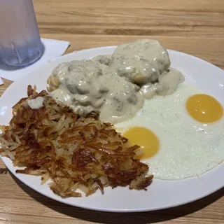 Award-Winning Buttermilk Biscuit & Sage Sausage Gravy