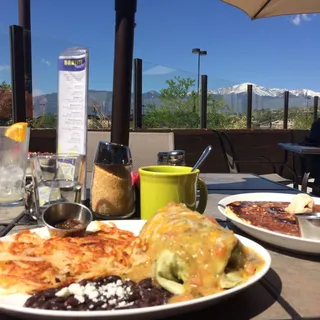 Single Cinnamon Swirl Pancake