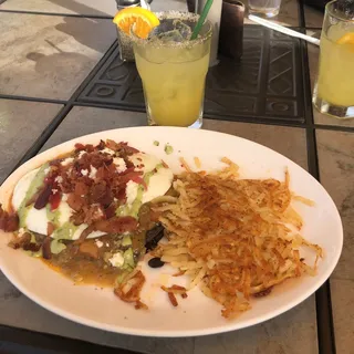 Blue Corn Huevos Rancheros