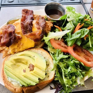 Avocado & Cheddar Chicken Melt