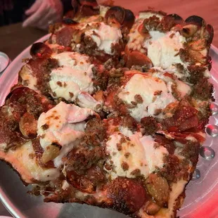 Sausage pizza add pepperoni