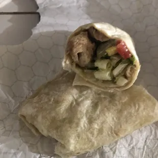 Chicken wrap...