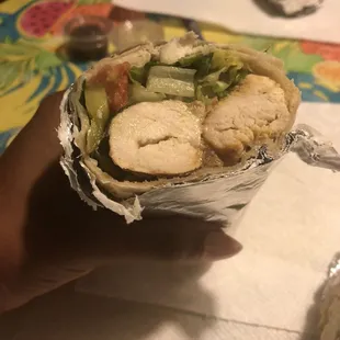 Num 3 Chicken Wrap
