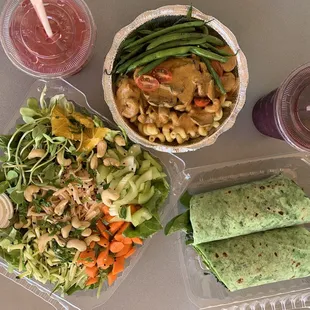 burritos and wraps, food