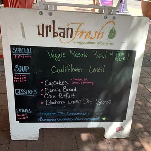Daily specials