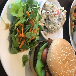 Steller Mushroom Burger