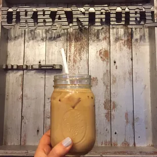 Yummy Vanilla iced coffee! Nice &amp; strong