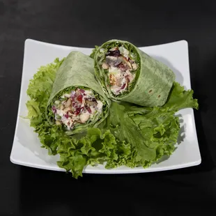 Craving something fresh, delicious and don't want to brake the diet? Try our Chicken Salad Wrap today