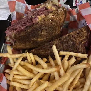 Great Rubin!  Tons of meat and fast service