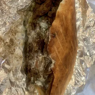 mediterranean beef sandwich