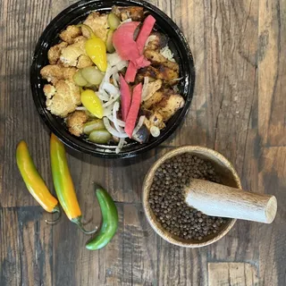 Cauliflower Chicken Rice Bowl