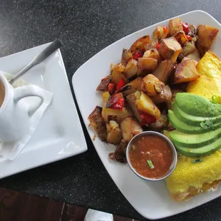 California Omelette &amp; coffee