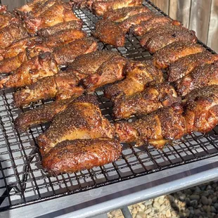 California style chicken wings.