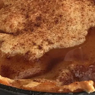 Peach cobbler