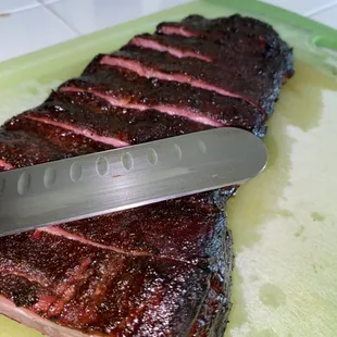 Urban Grill&apos;s signature, succulent ribs, packing multiple layers of flavor!