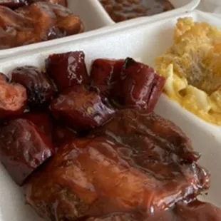Bbq Lovers combination plate.