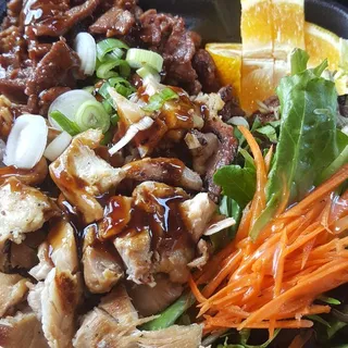 Chicken and Beef Plate