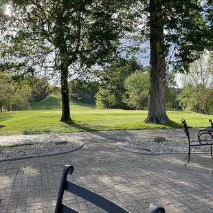 Outside patio views