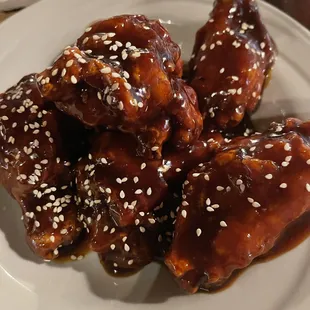 Bourbon sriracha chicken Bone-In Wings