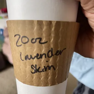 Lavender Latte
