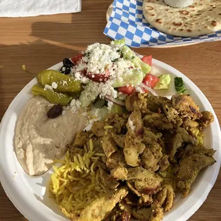 11. Chicken Shawarma Plate