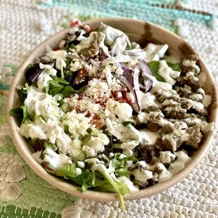 Beef and Lamb Gyro Bowl