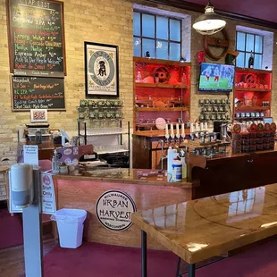 Bar area
