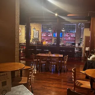 the interior of a restaurant