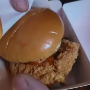 chicken sandwich no slaw