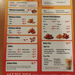 menu, sushi and sashimi