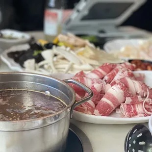 Spicy Hotpot with friends!
