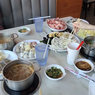 Our first round
