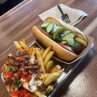 Chicago &amp; Elote Fries