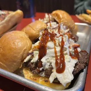 The barbecue sliders
